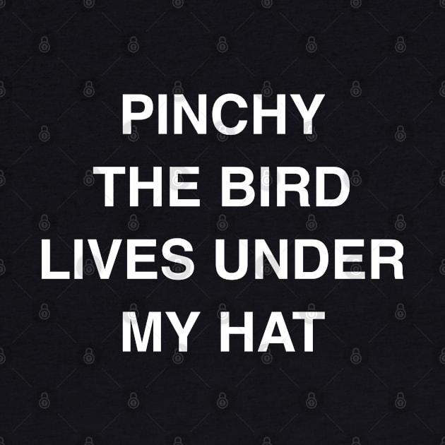 Pinchy the Bird Lives Under my Hat by StickSicky